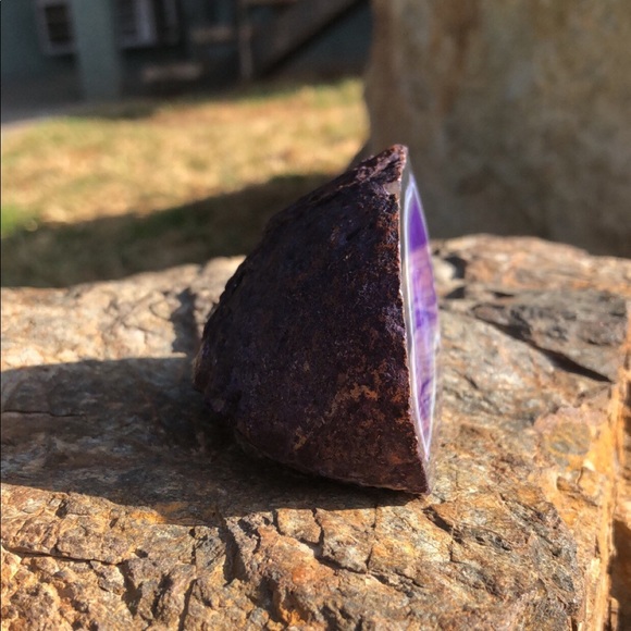 Brazilian Purple Agate Geode - Picture 3 of 5